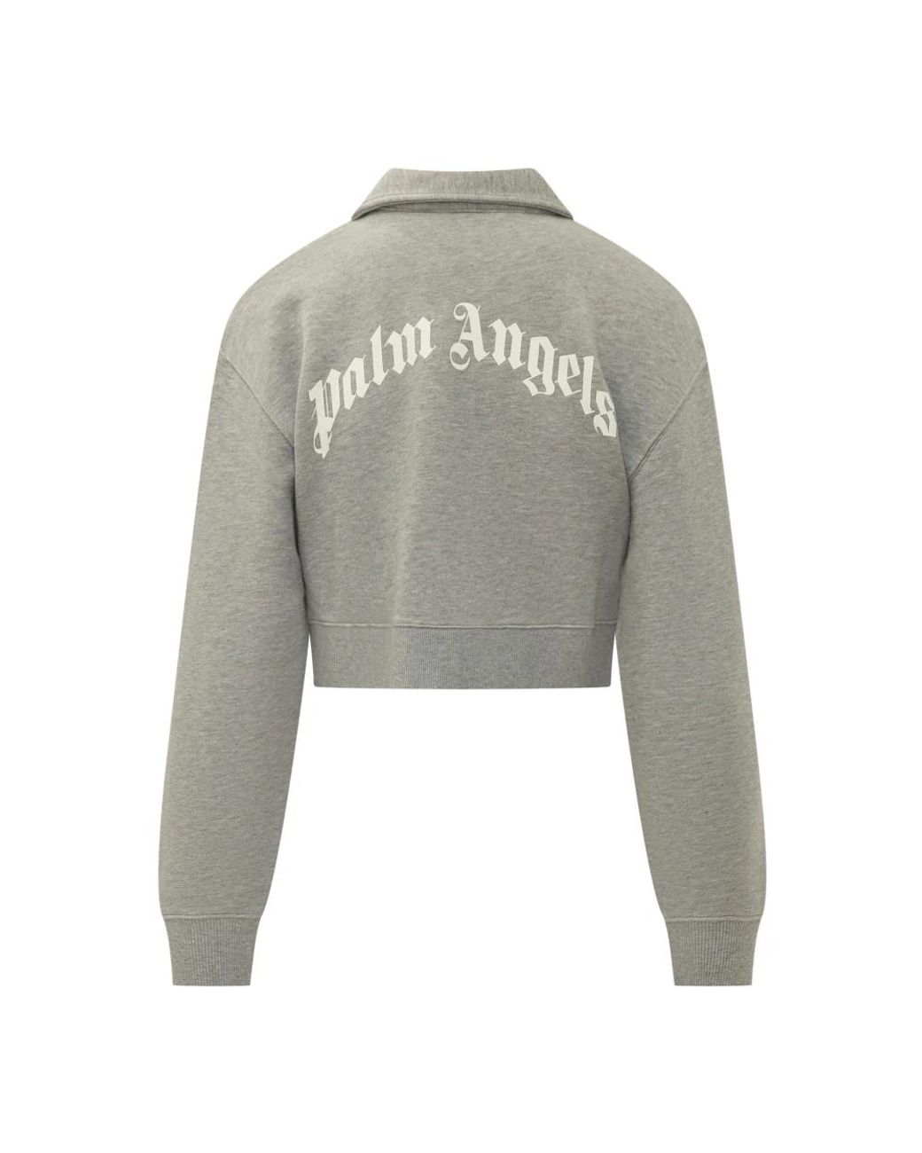 Palm Angels Gray Sweatshirts