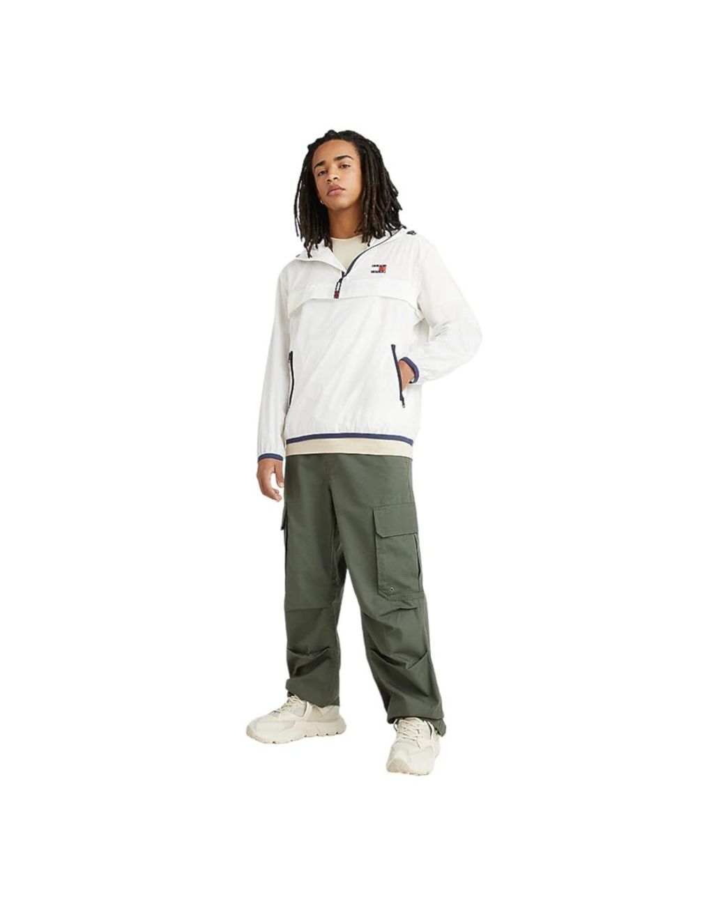 Tommy Hilfiger White Light Jackets for men