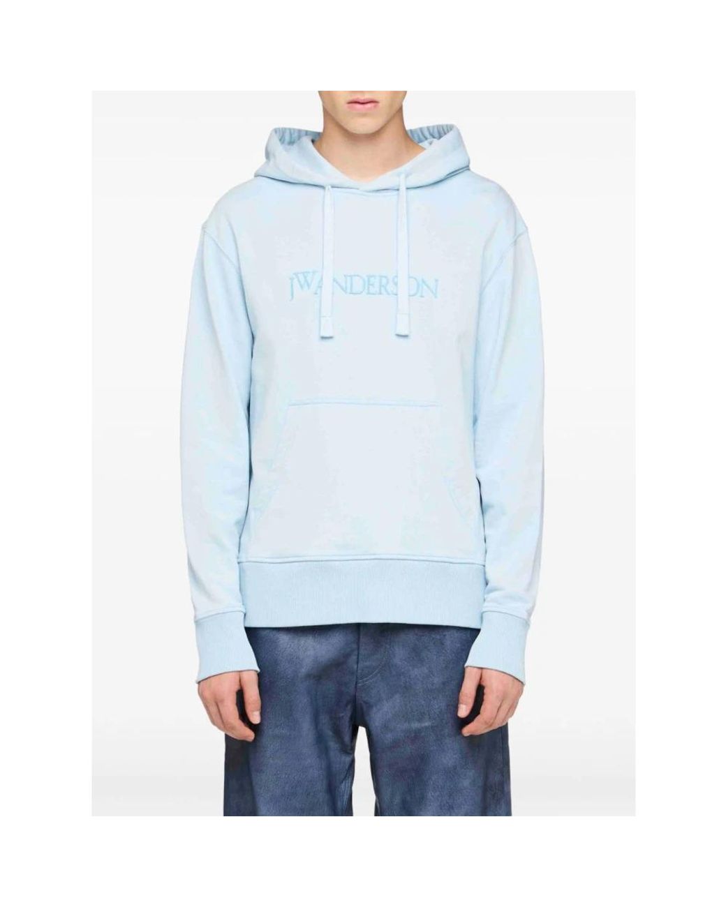 J.W. Anderson Blue Hoodies for men