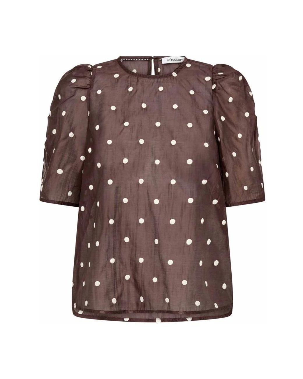 co'couture Blouses in het Brown