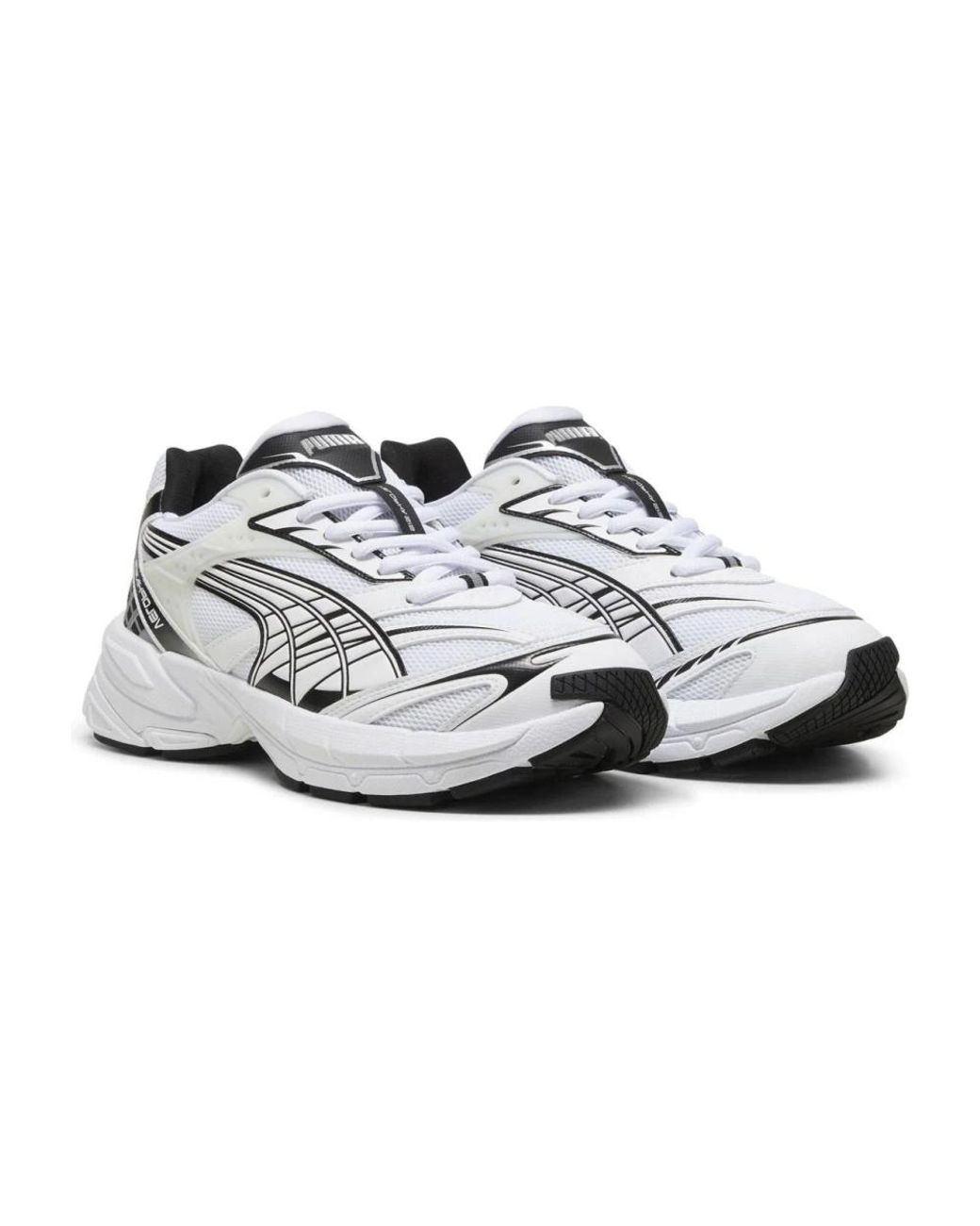 PUMA White Velophasis Always On Sneakers Trainers for men