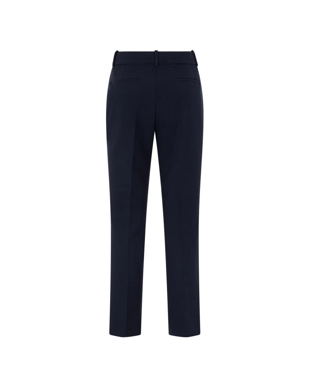 Peserico Blue Straight Trousers