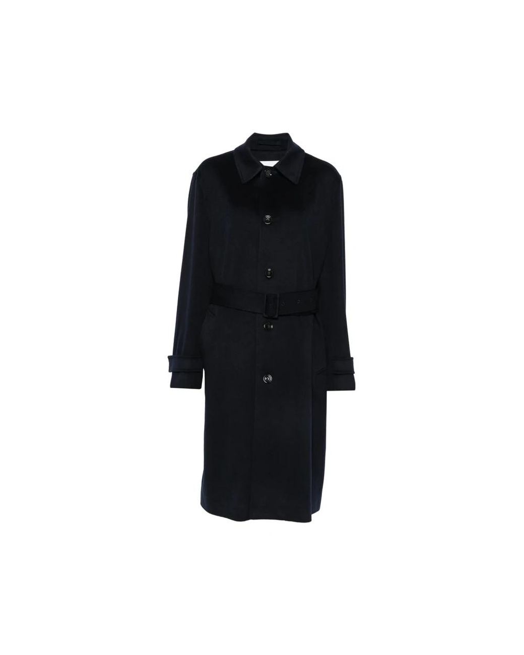 Lardini Black Trench Coats for men
