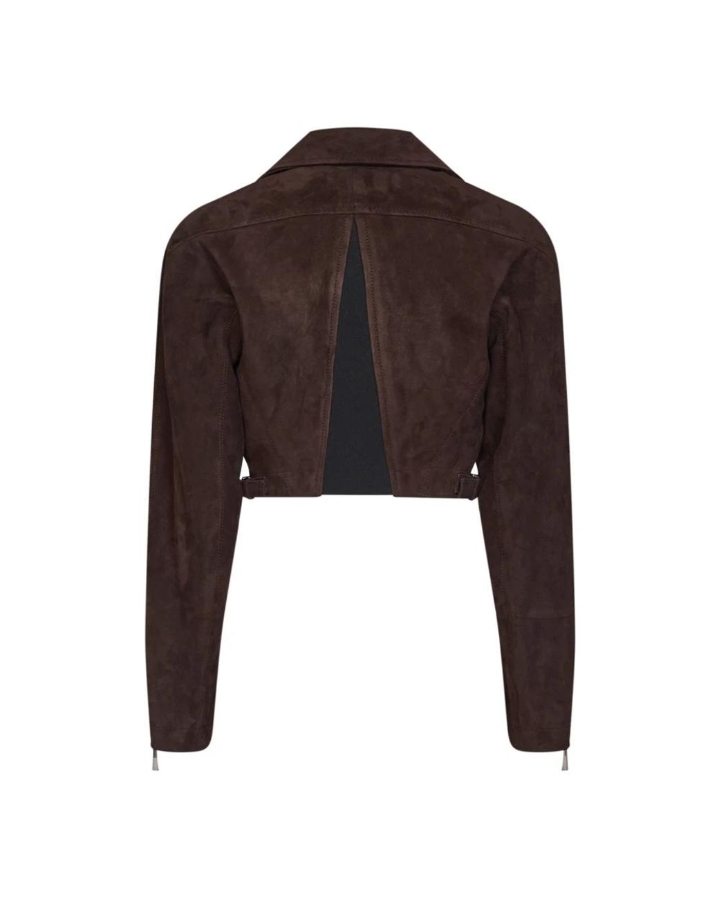 Leather Jackets Alaïa en coloris Black