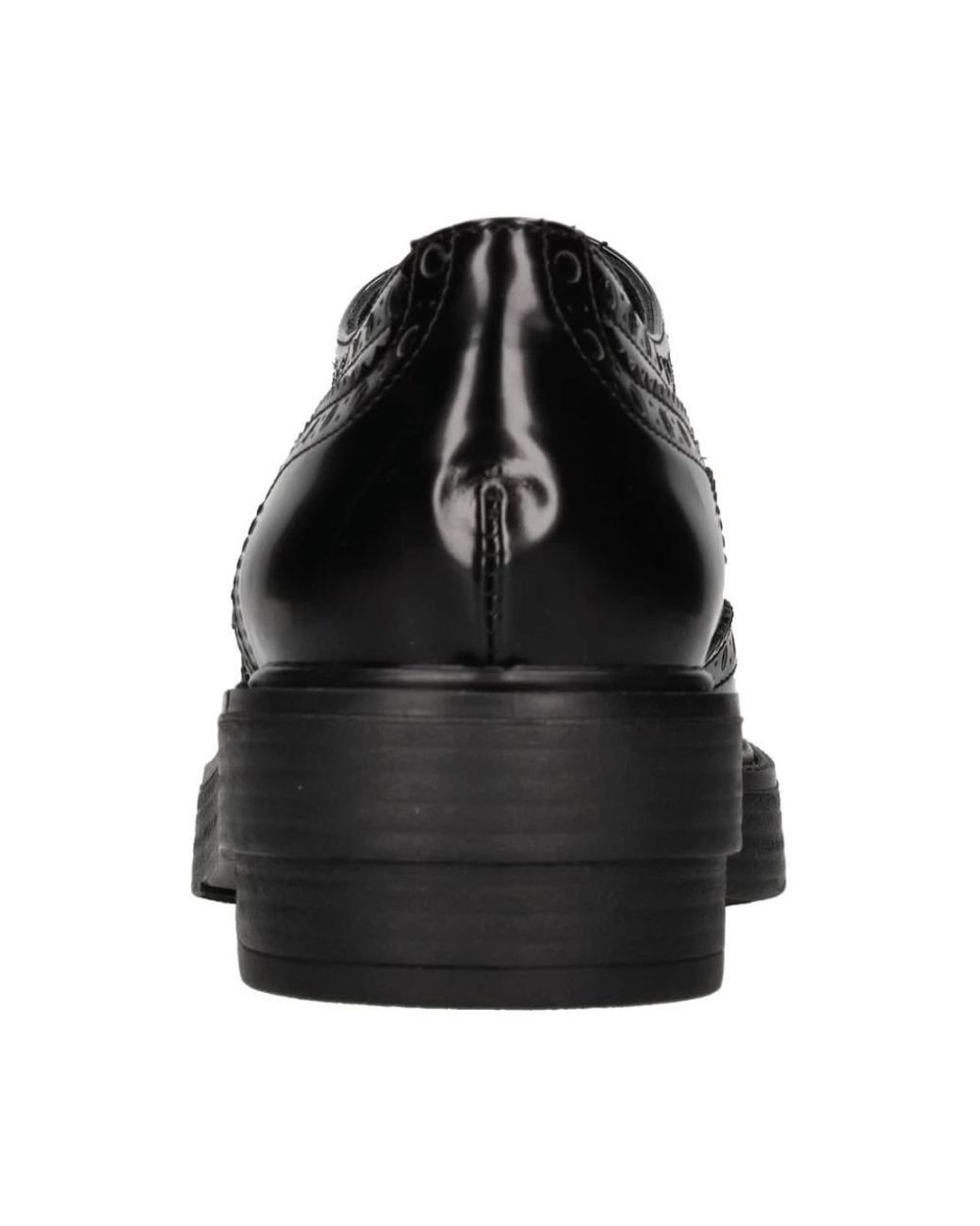 Strategia Black Laced Shoes