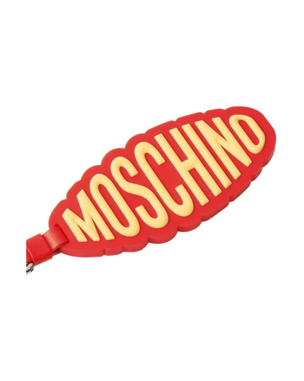 Moschino Red Keychains
