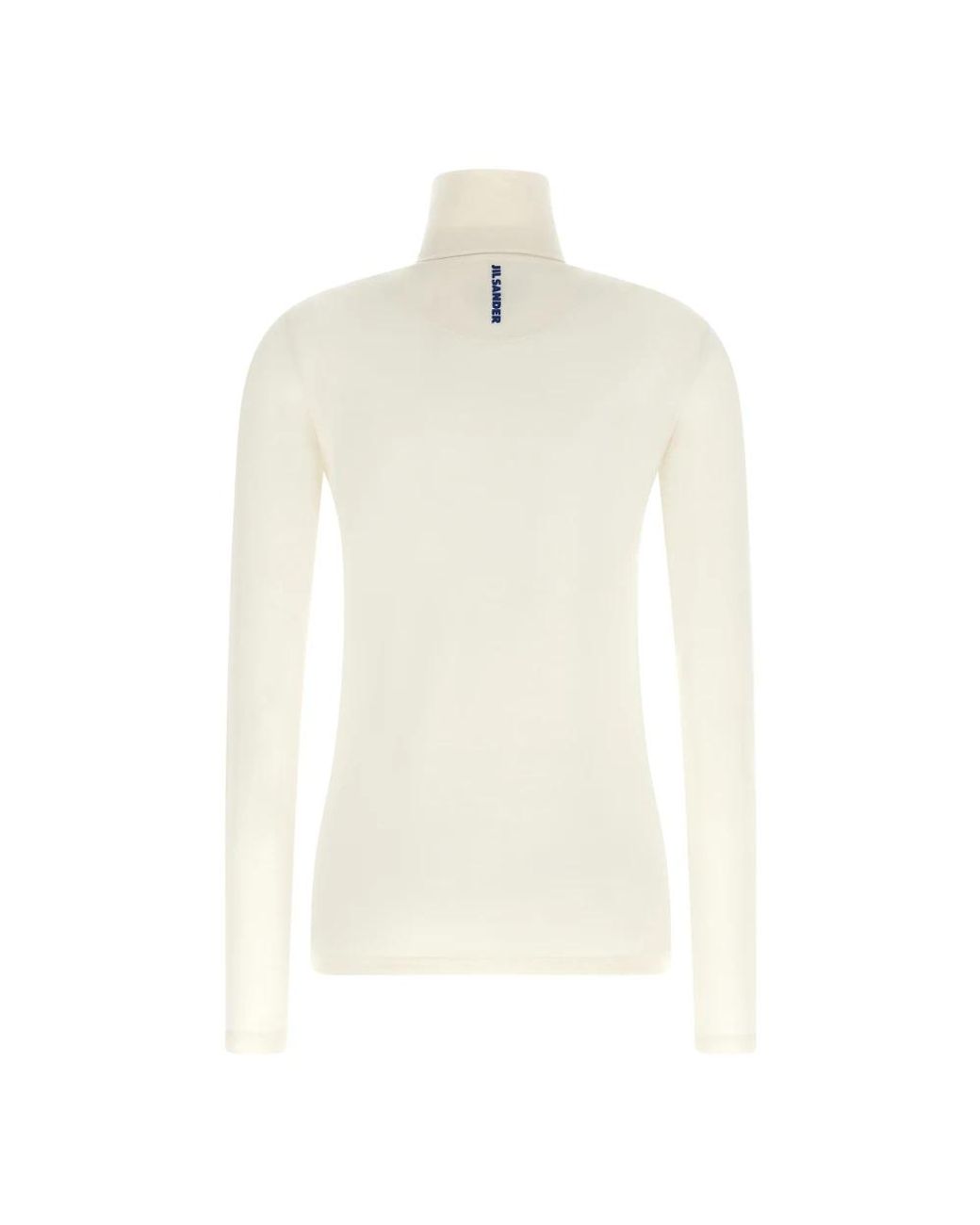 Jil Sander White Turtlenecks