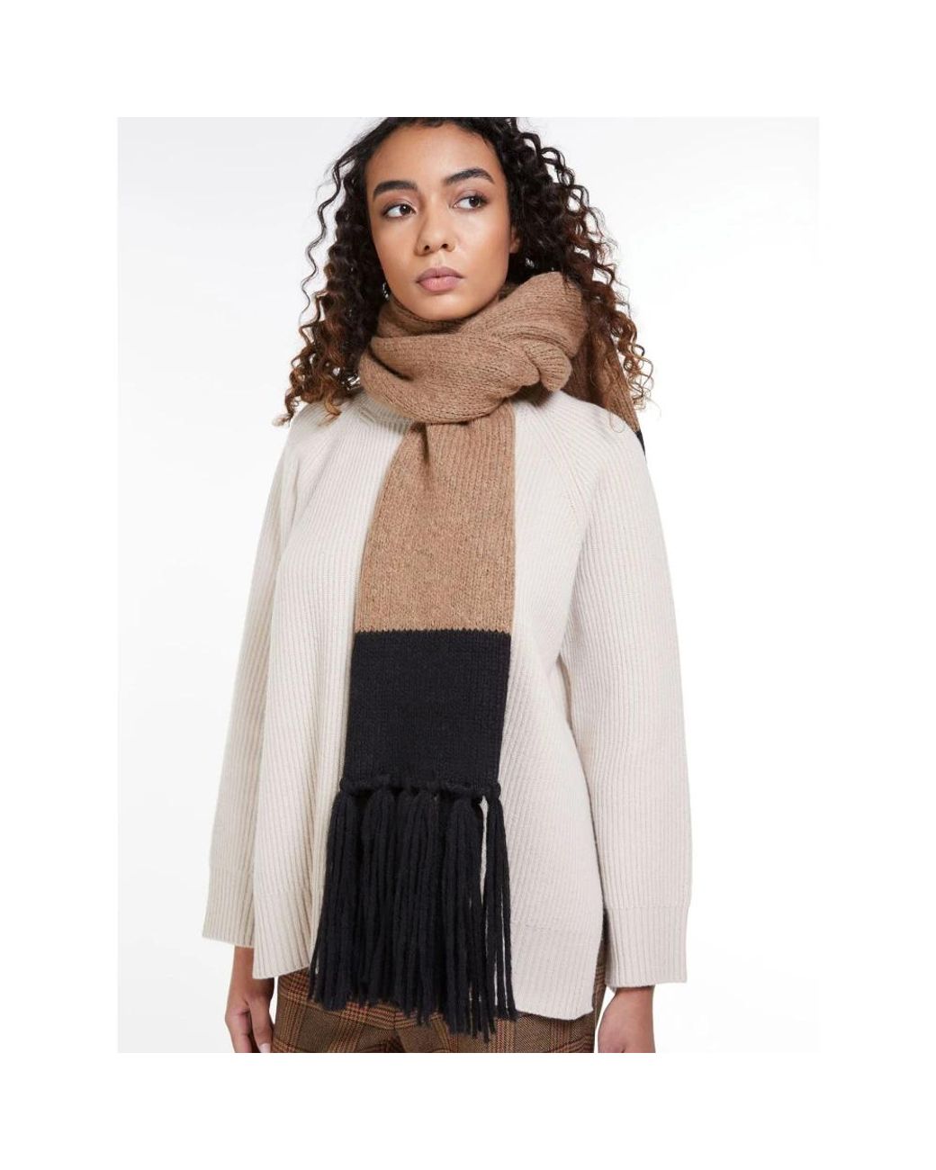 Weekend by Maxmara Black Winter Scarves