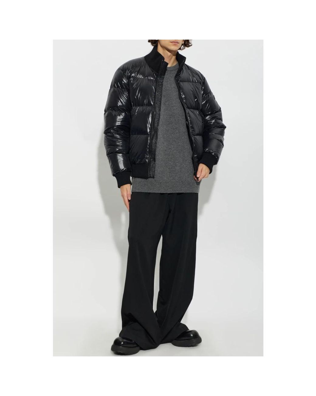Moose Knuckles Black Down Jackets for men