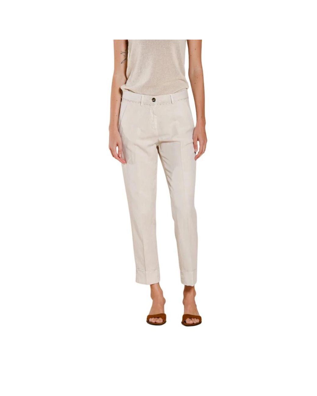 Mason's Pink Slim-Fit Trousers