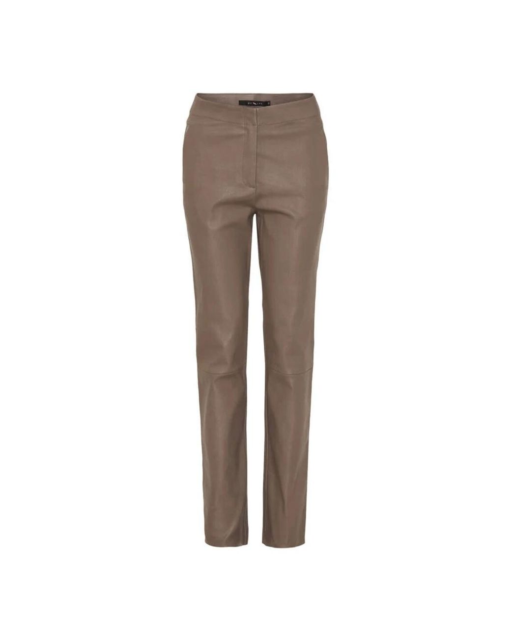 Btfcph Brown Leather Trousers