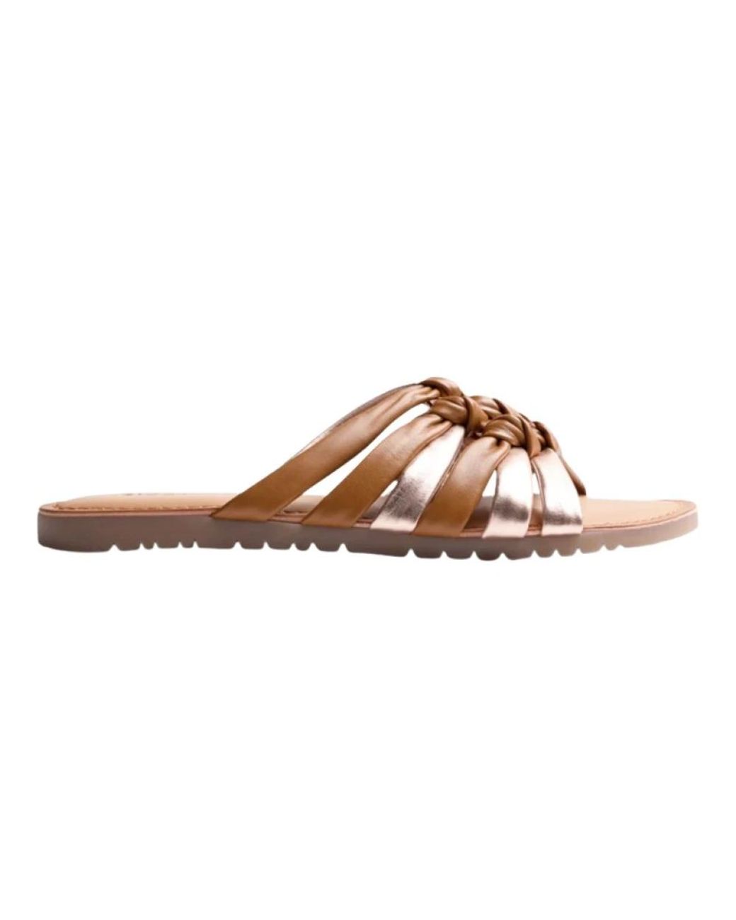 Sliders Gioseppo en coloris Brown