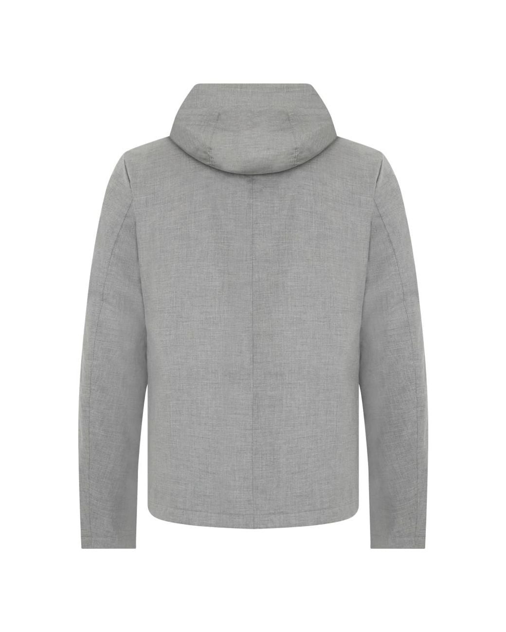 Fedeli Gray Light Jackets for men