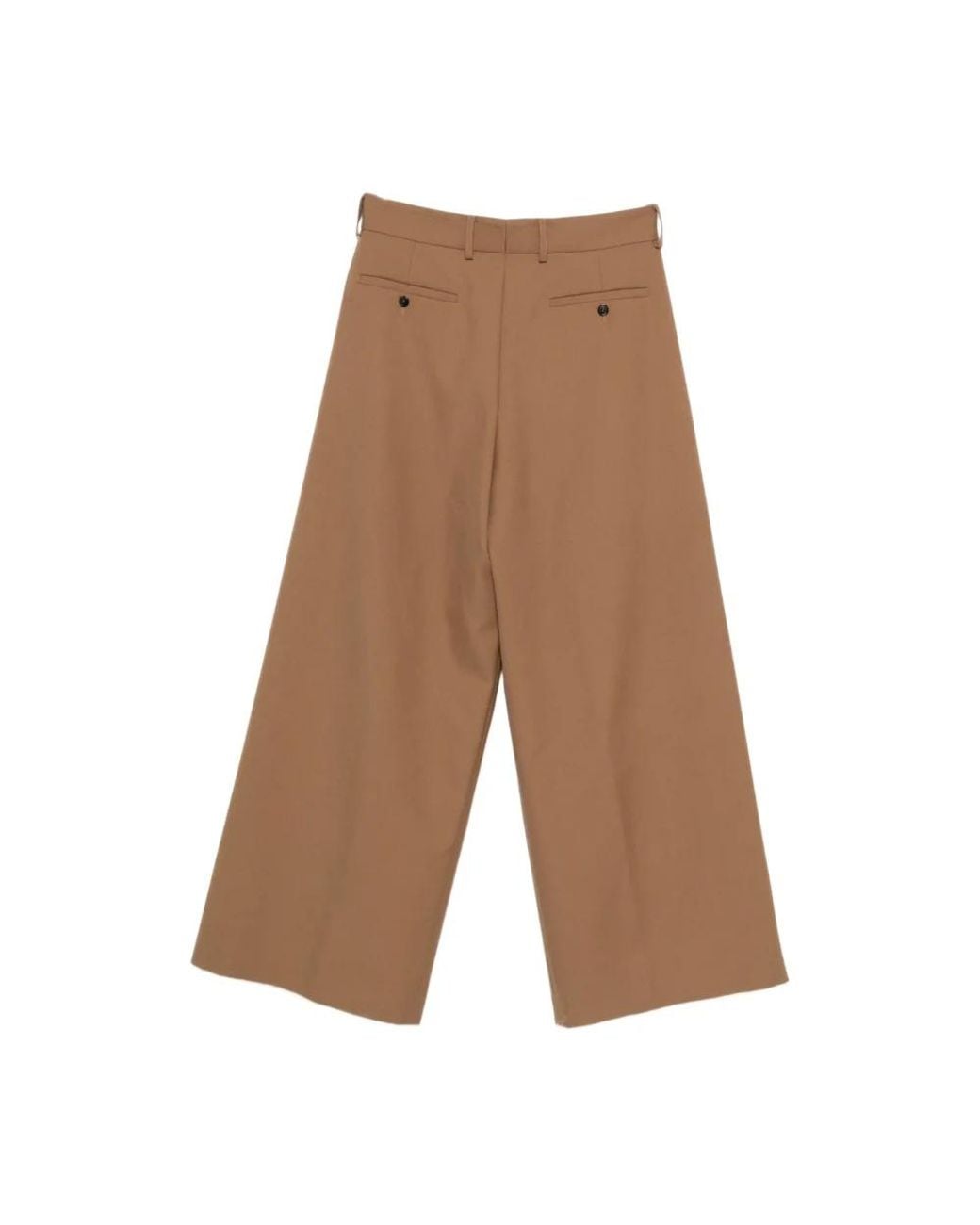 Dries Van Noten Brown Wide Trousers for men