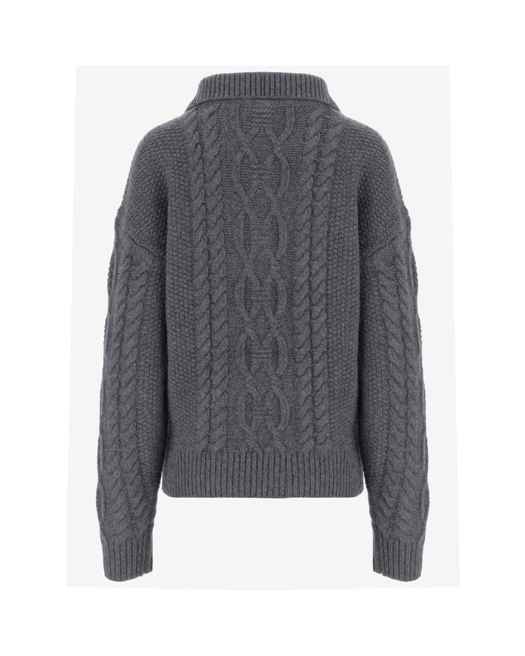 THE GARMENT Gray Cashmere Knitwear