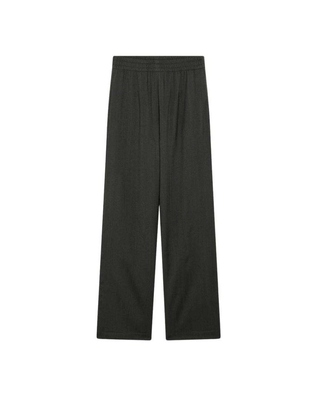 Golden Goose Deluxe Brand Gray Wide Trousers