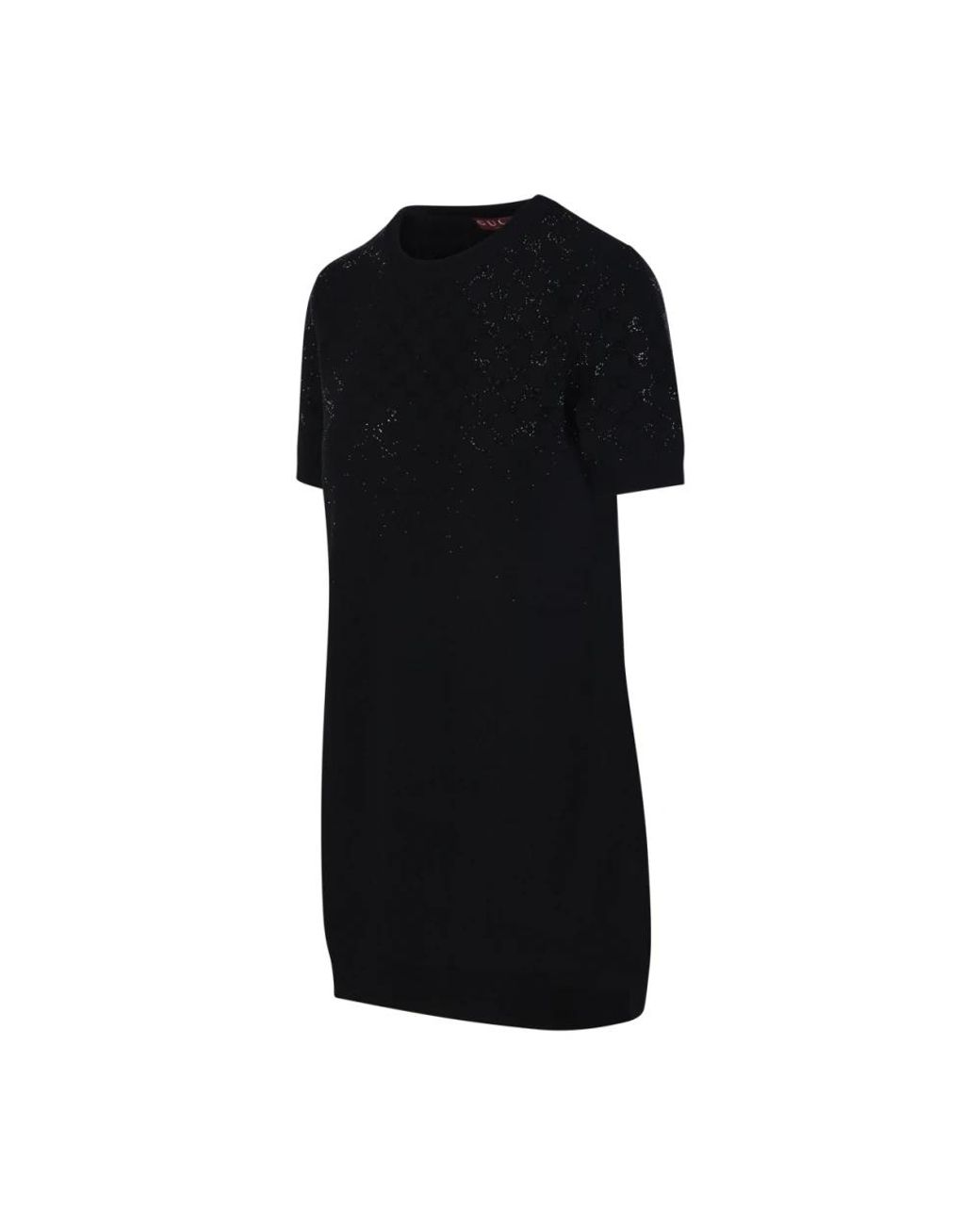 Gucci Black Knitted Dresses