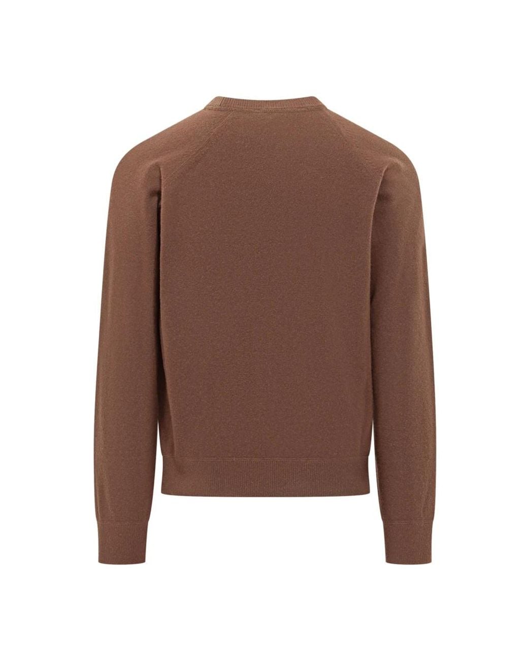 K-Way Brown Round-Neck Knitwear for men
