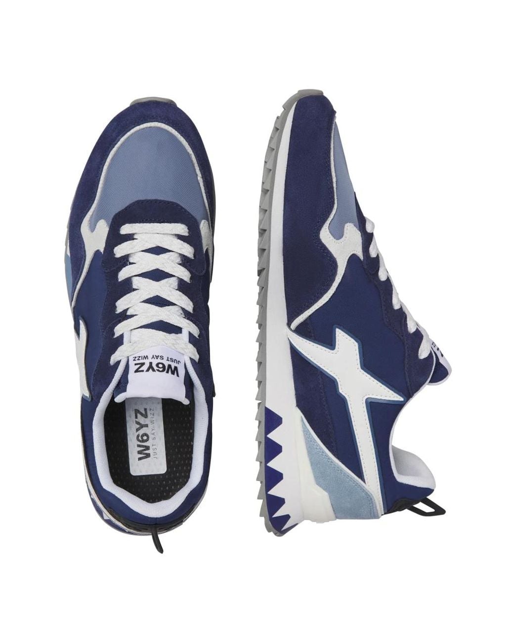W6yz Blue Sneakers for men