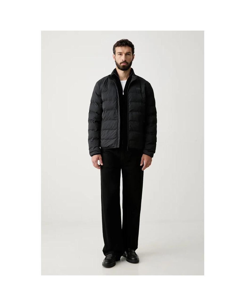 Light Jackets Guess de hombre de color Black