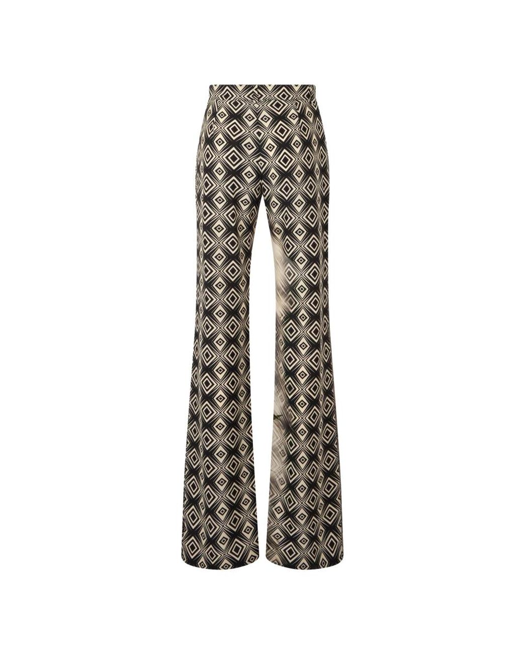 Alberta Ferretti Multicolor Wide Trousers