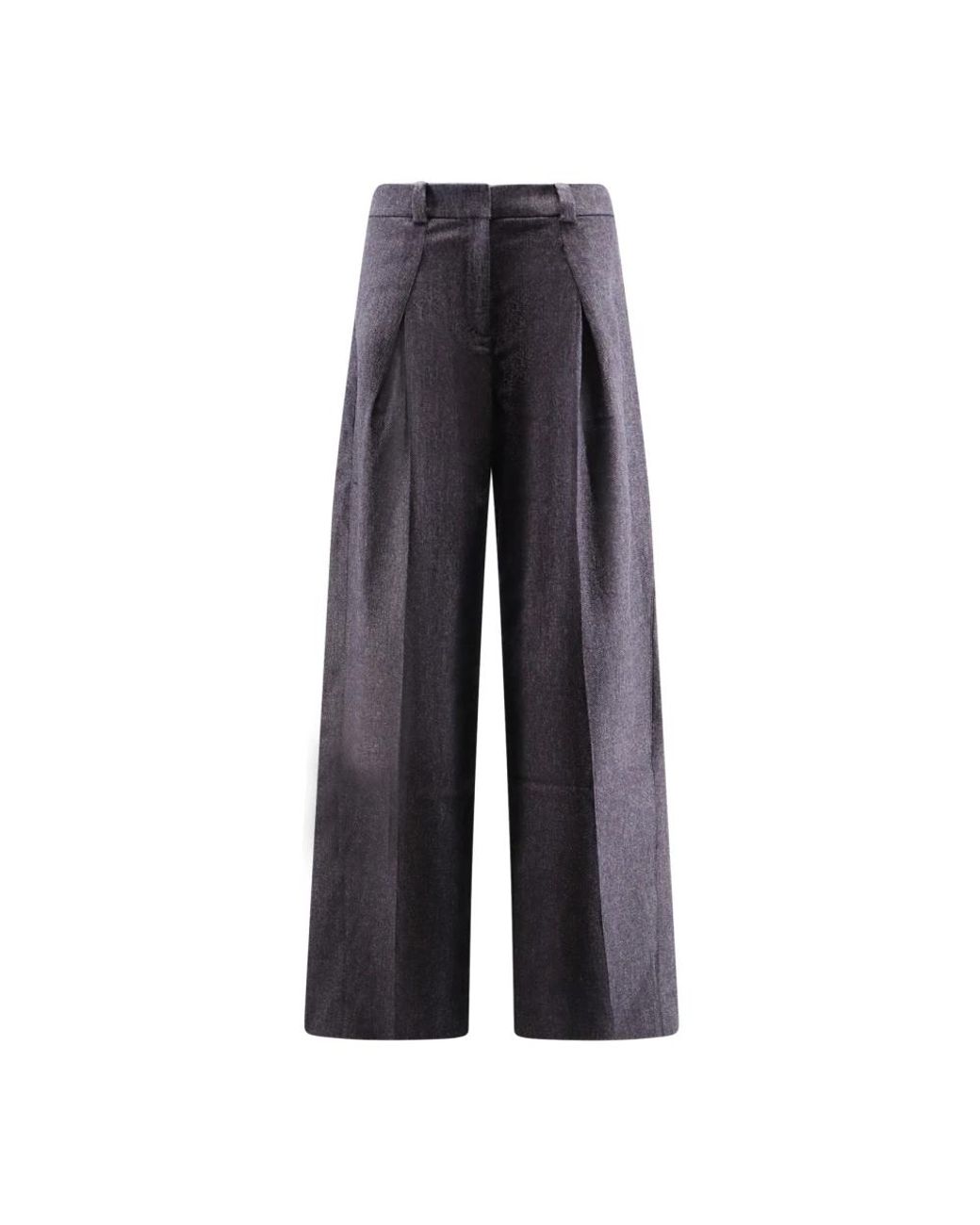 Boss Gray Wide Trousers