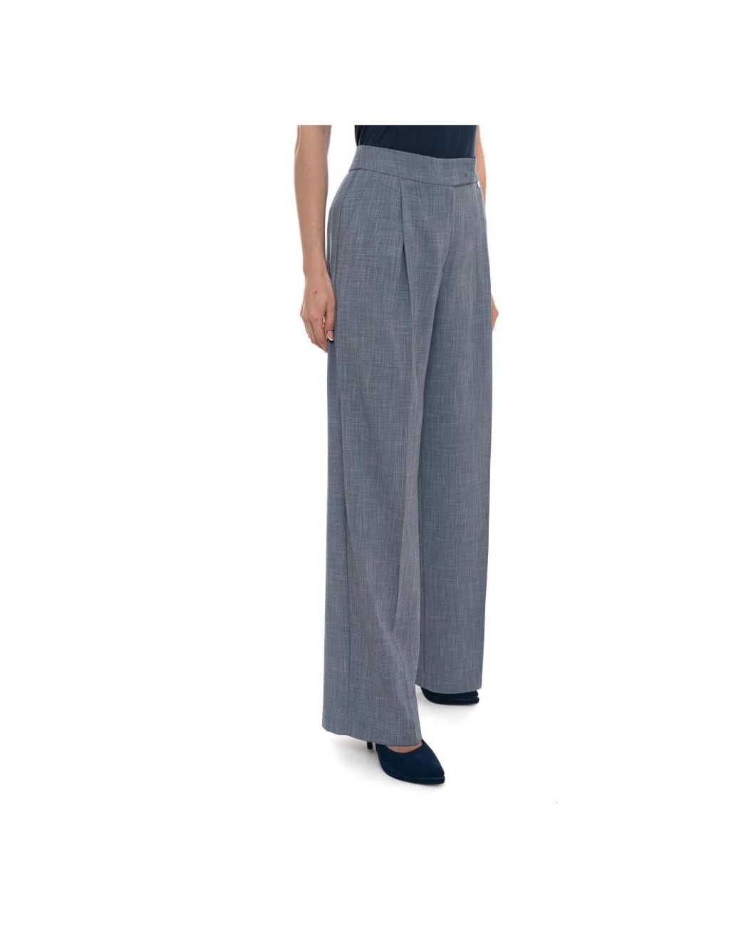 Liu Jo Blue Wide Trousers