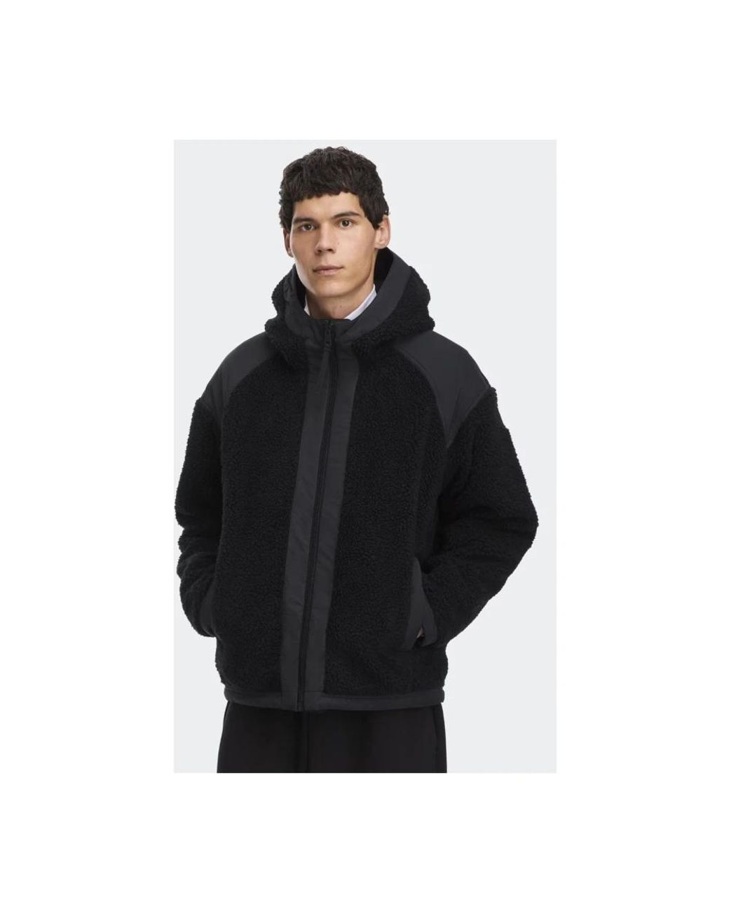 Canada Goose Black Faux Fur & Shearling Jackets for men