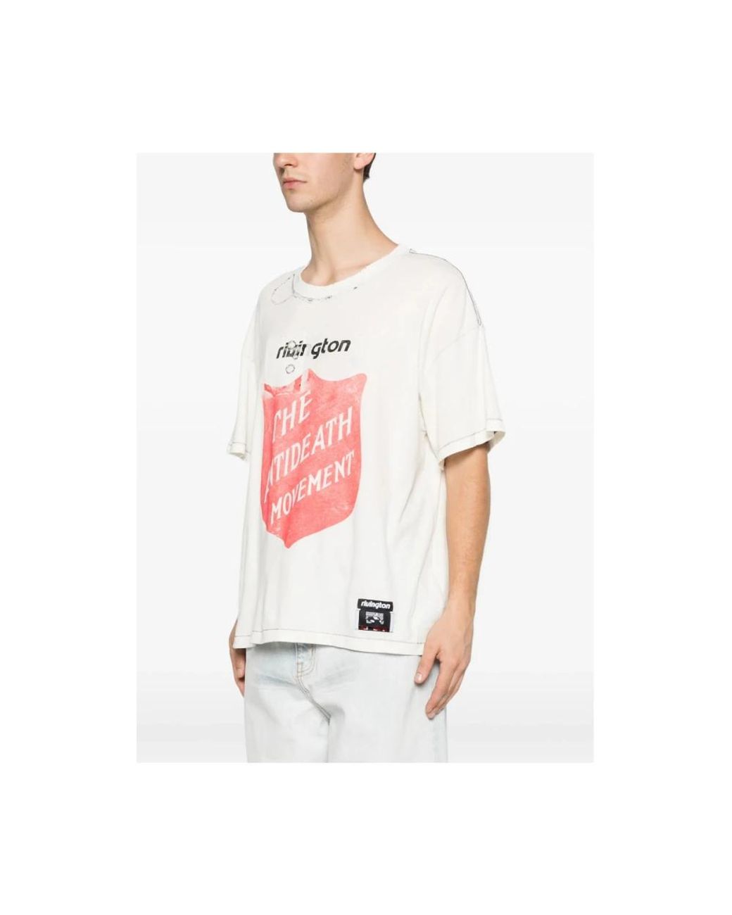 RRR123 Pink T-Shirts for men