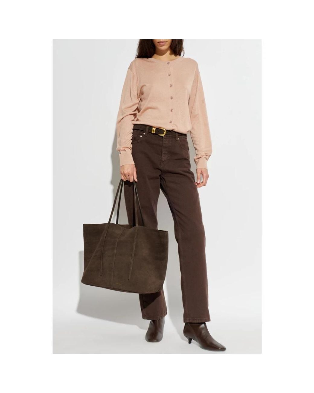 Cardigans By Malene Birger de color Natural