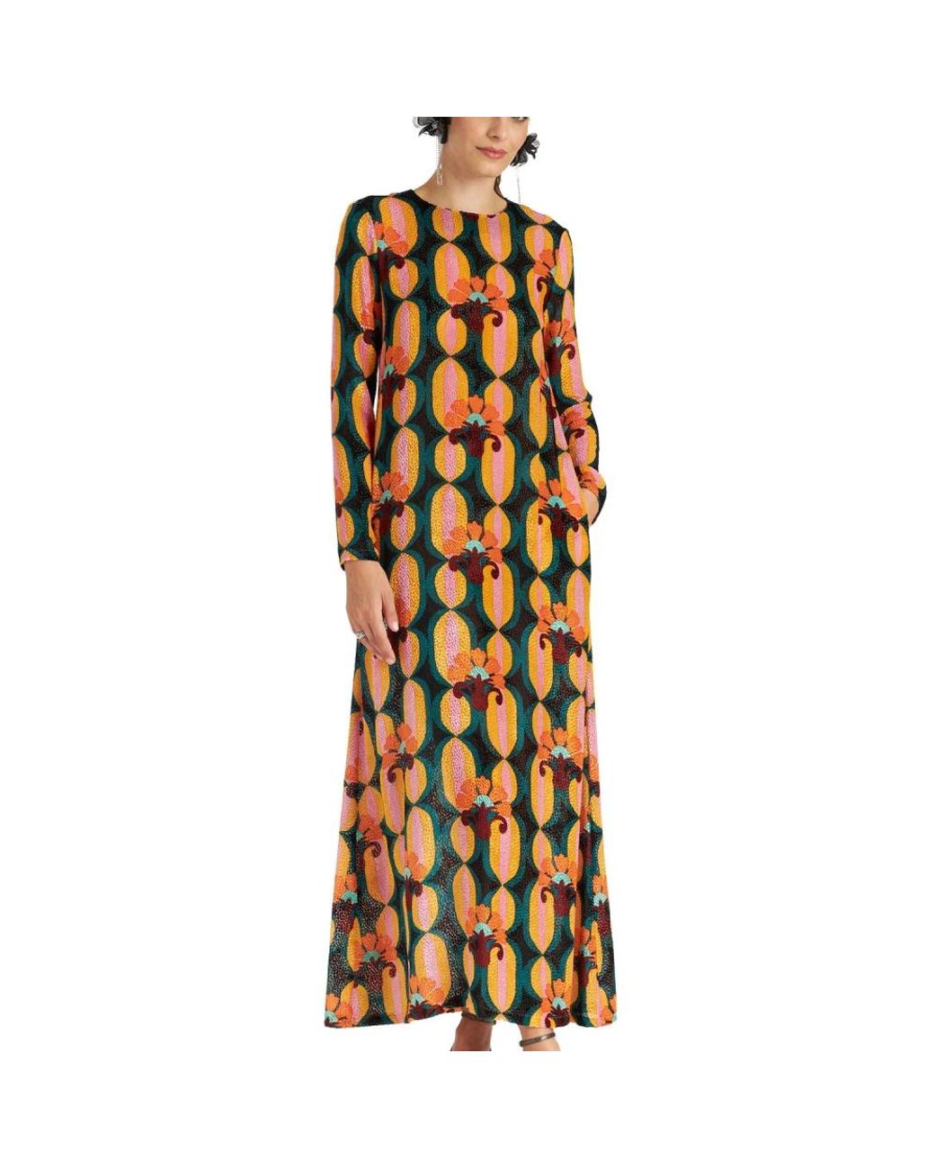 LaDoubleJ Maxi Dresses in het Metallic