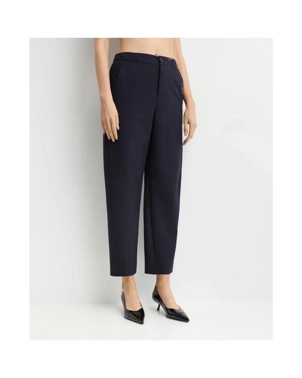 Marni Blue Tapered Trousers