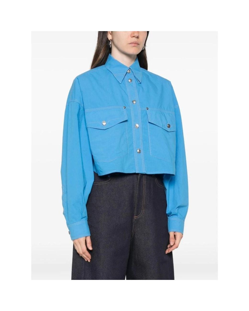 Versace Blue Light Jackets