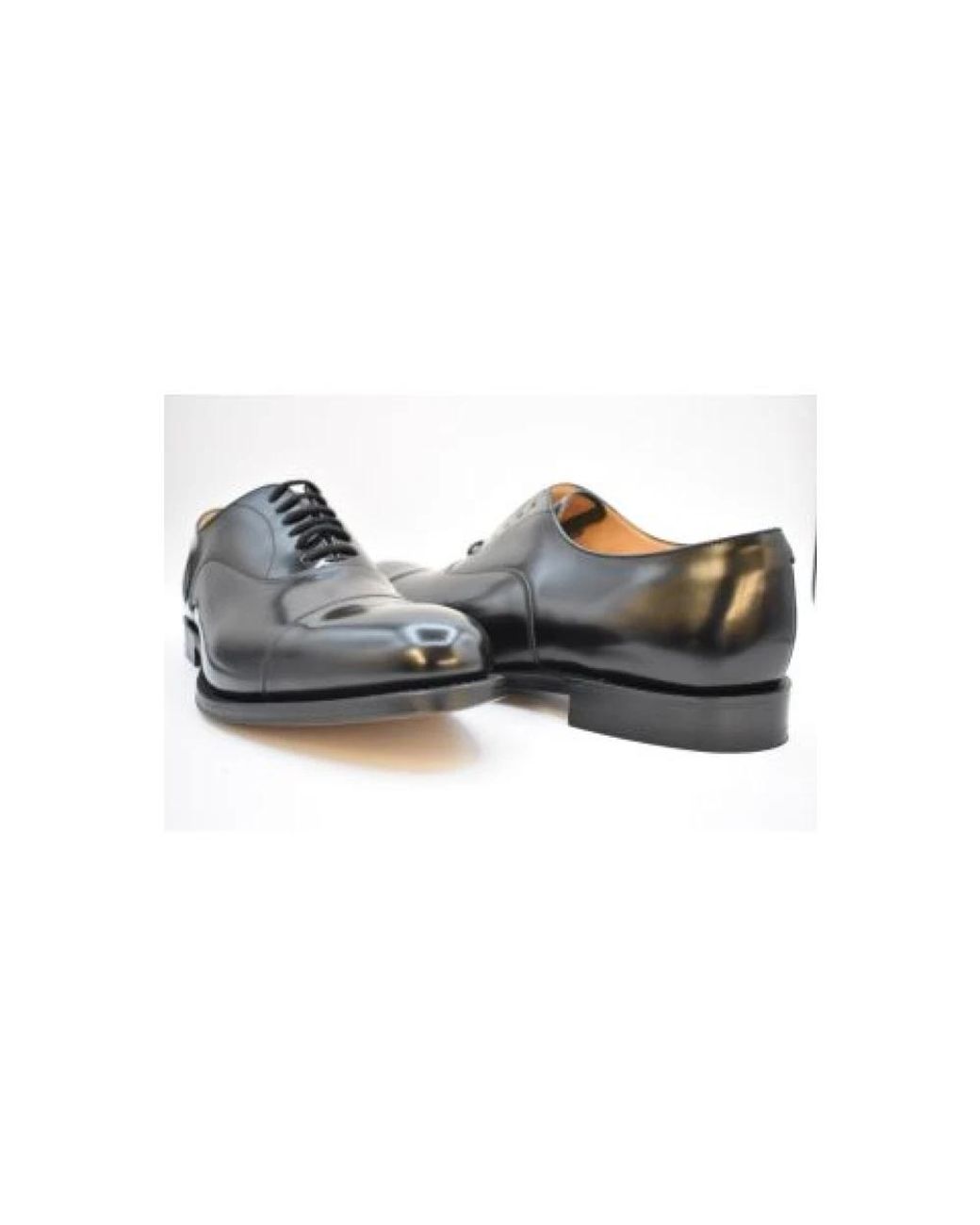 Church's Black Laced Shoes for men