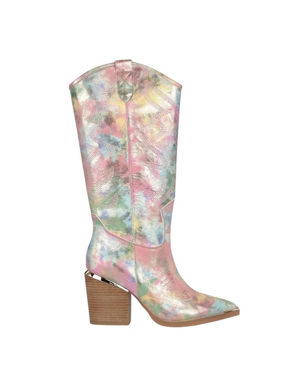 Alma En Pena. Brown Cowboy & Biker Boots