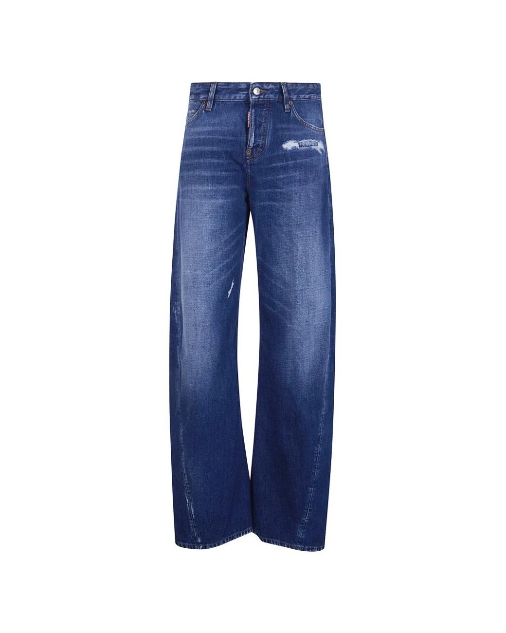DSquared² Blue Loose Fit Jeans