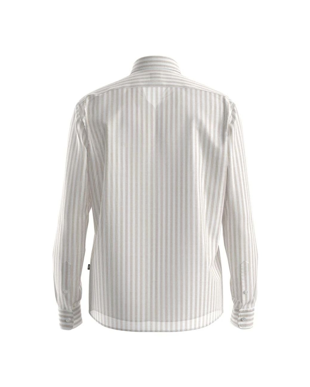 Boss White Casual Shirts for men