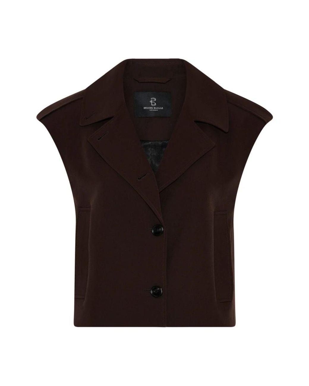 Bruuns Bazaar Black Waistcoats