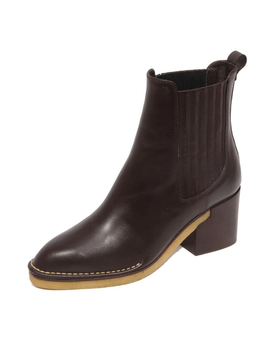 Tod's Brown Heeled Boots