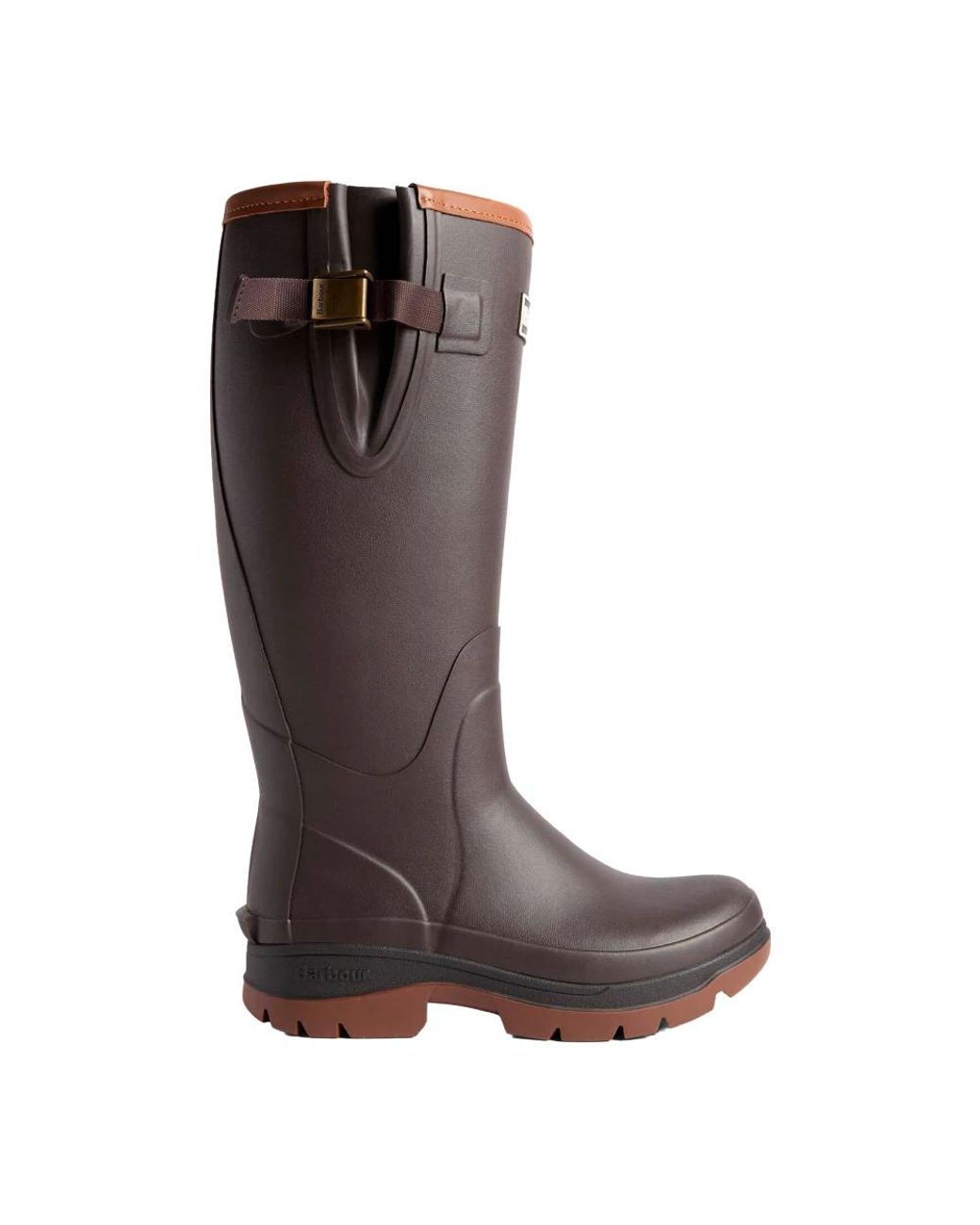 Barbour Brown Tempest Wellingtons
