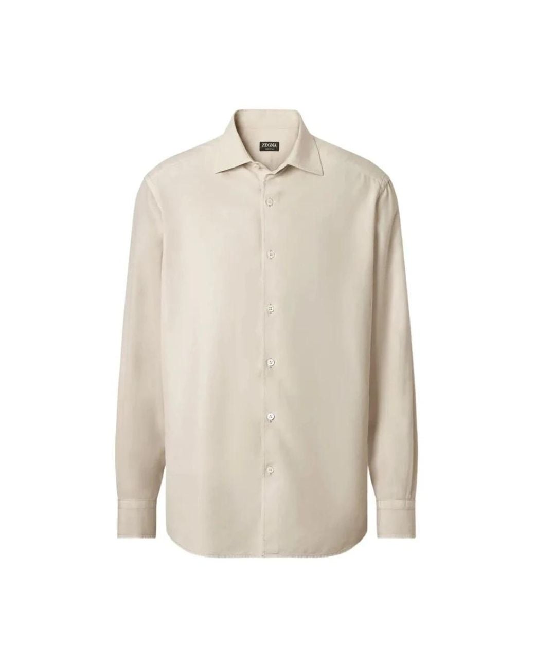 Zegna White Casual Shirts for men