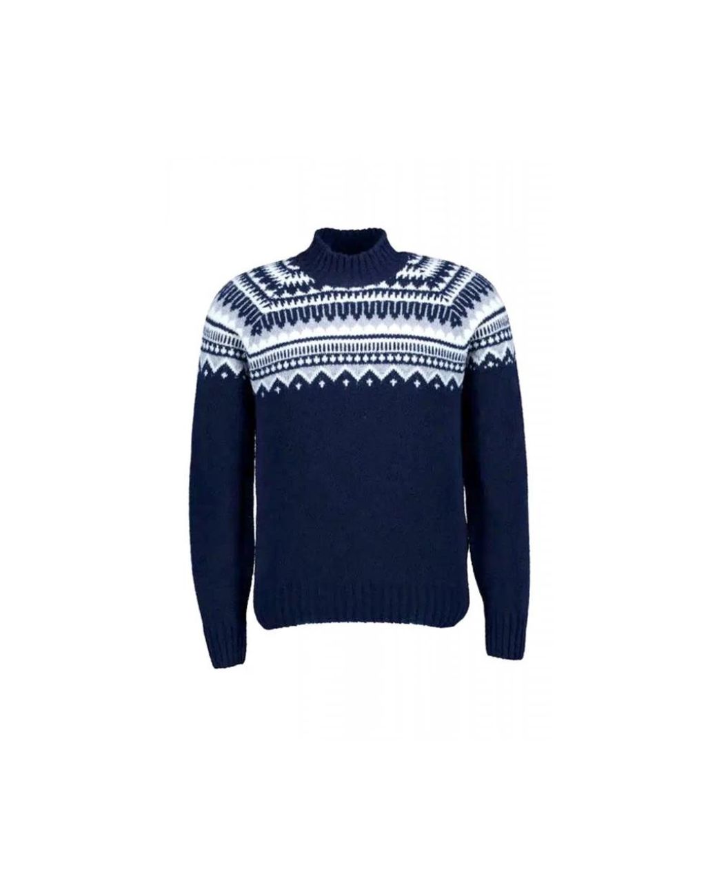 Gran Sasso Blue Turtlenecks for men