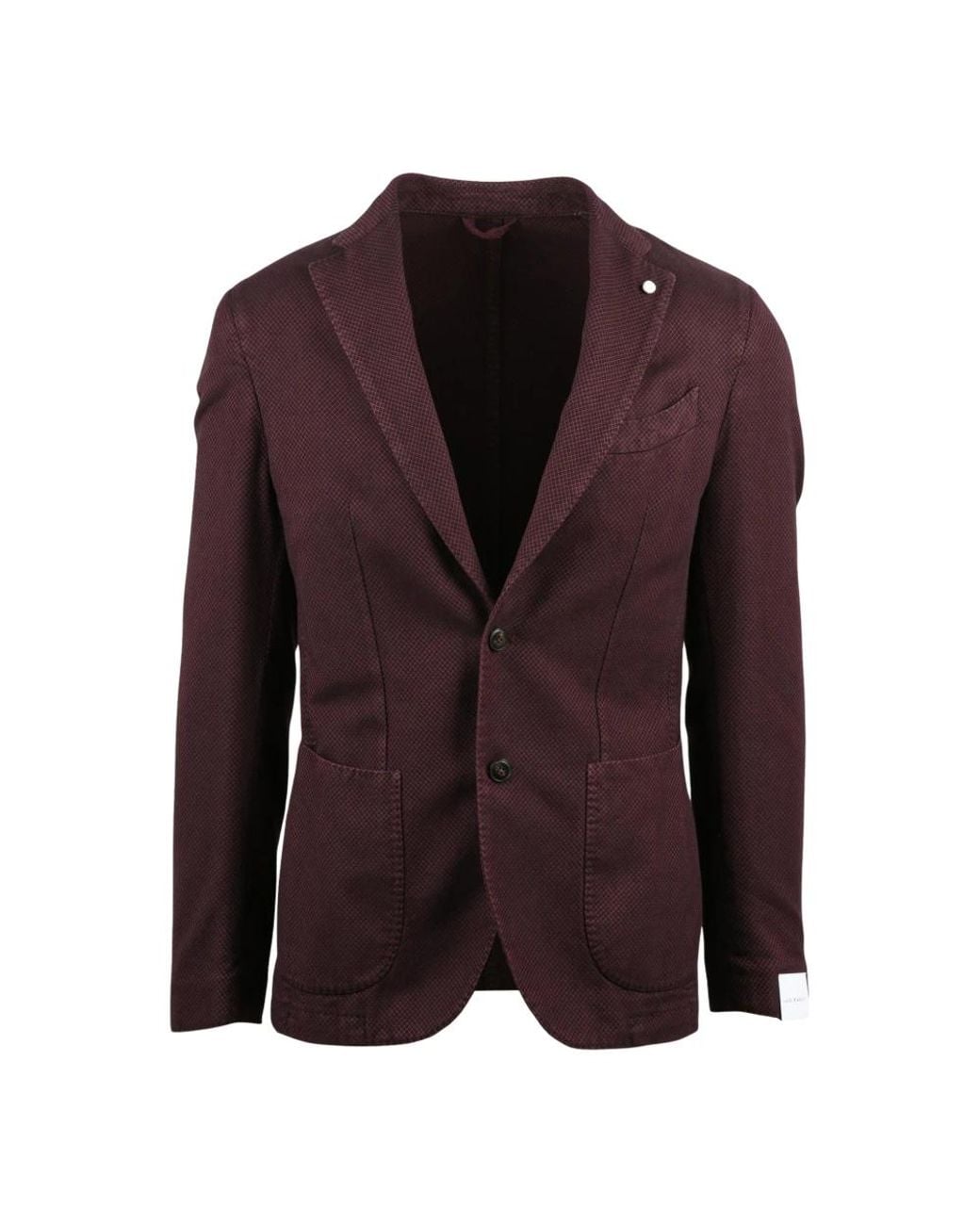 Luigi Bianchi Brown Blazers for men