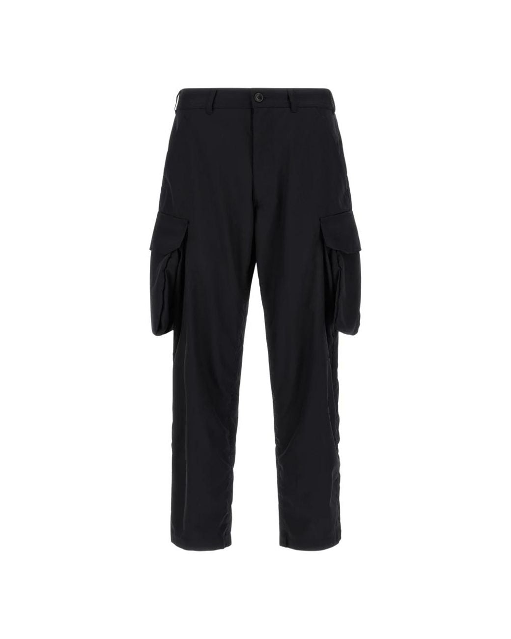 Comme des Garçons Black Straight Trousers for men