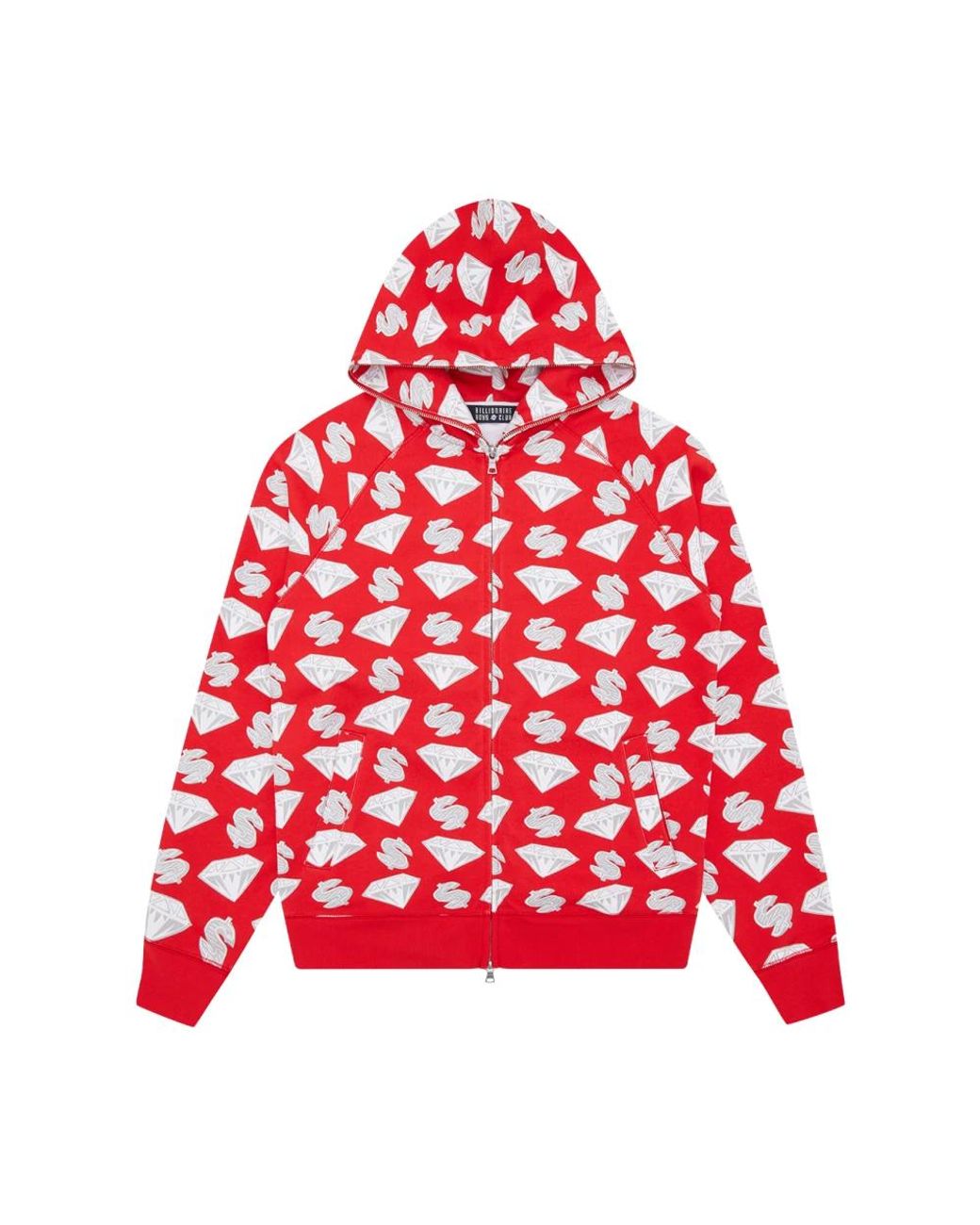 BBCICECREAM Red Zip-Throughs for men