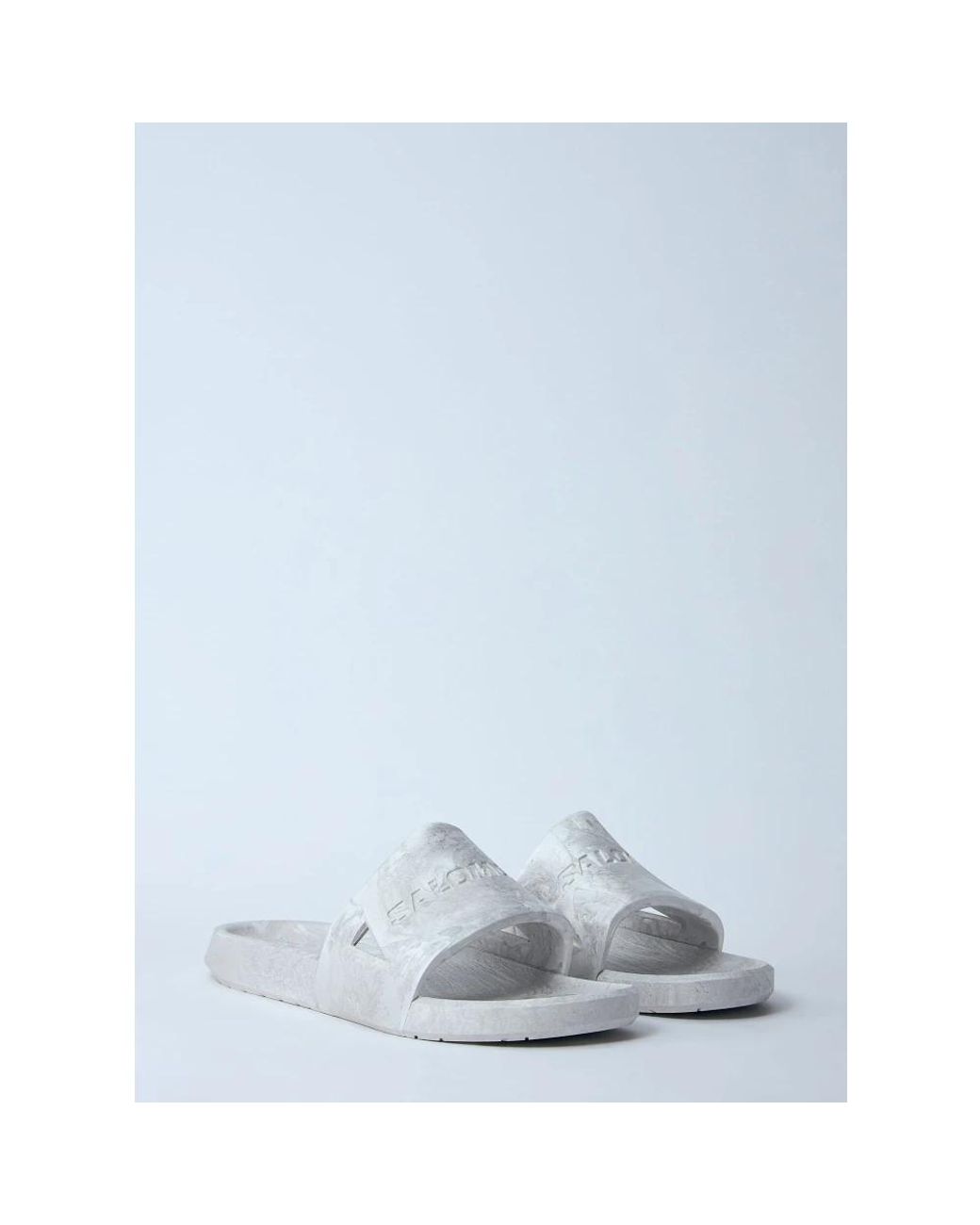 Salomon White Sliders for men