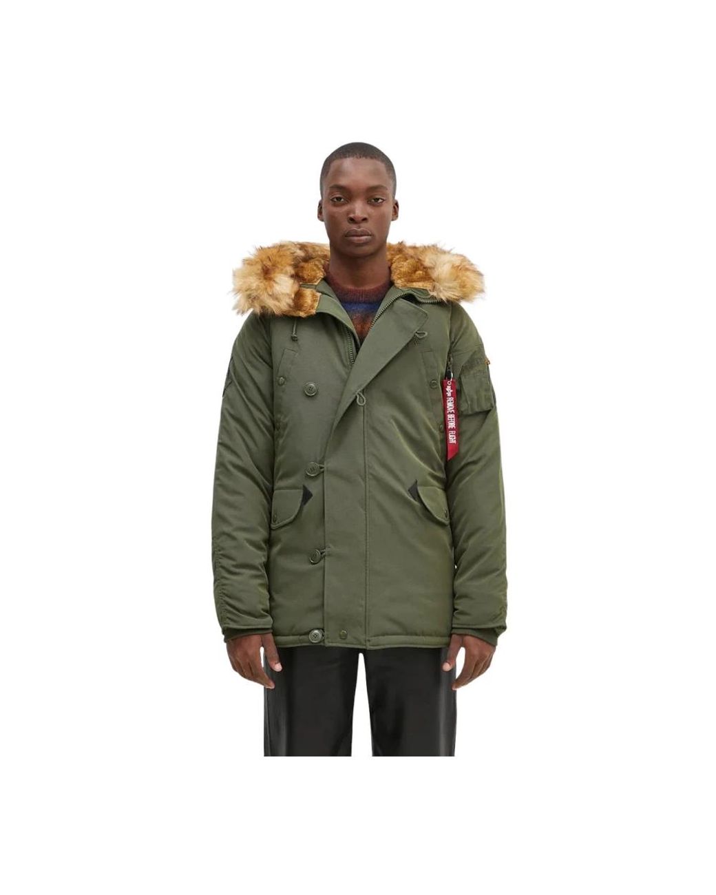 Alpha Industries Explorer Parka in het Green voor heren