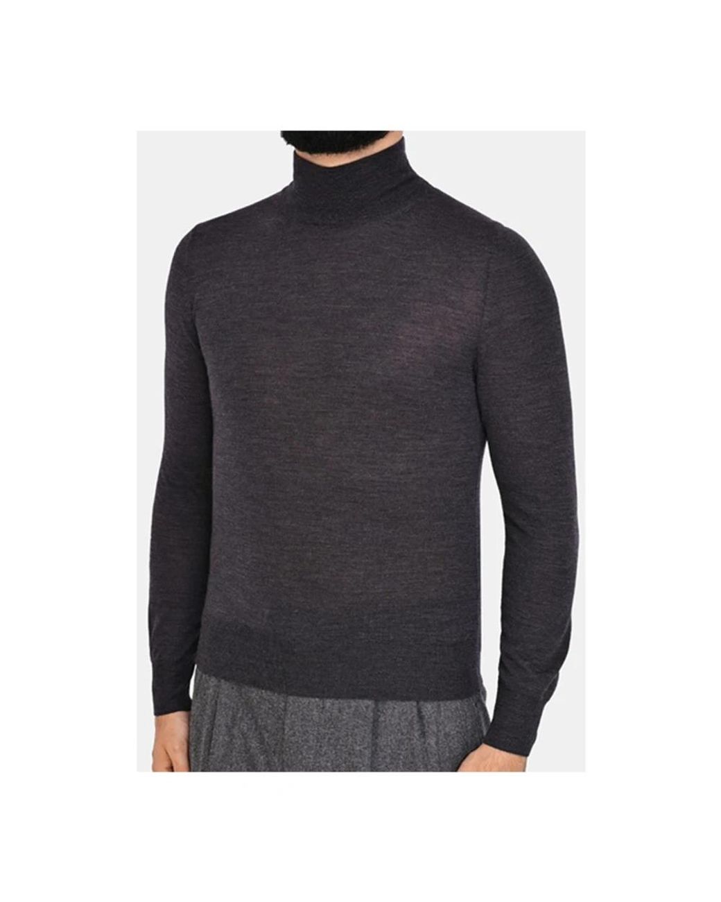 Canali Blue Turtlenecks for men