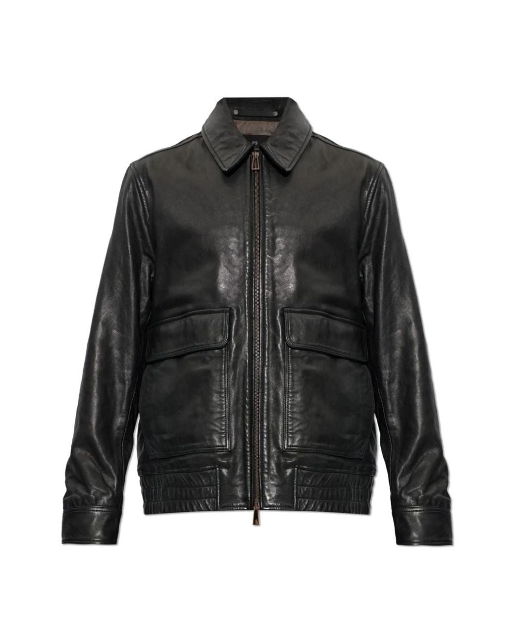 Leather Jackets Paul Smith pour homme en coloris Black