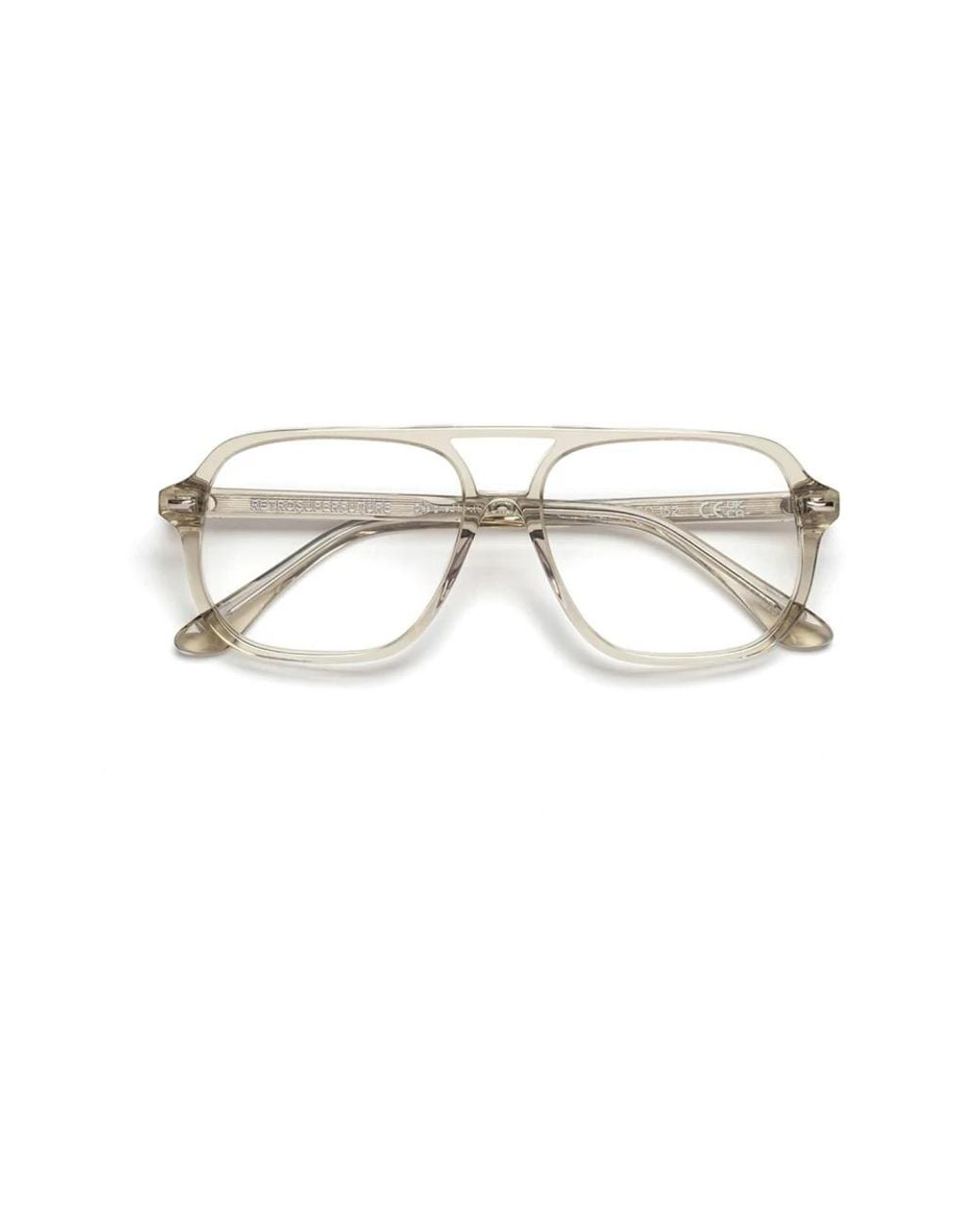 Retrosuperfuture Metallic Glasses